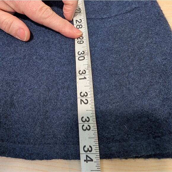 Toad&Co Navy Boiled Wood Lightweight Sweater Coat Size Small - Picture 9 of 9